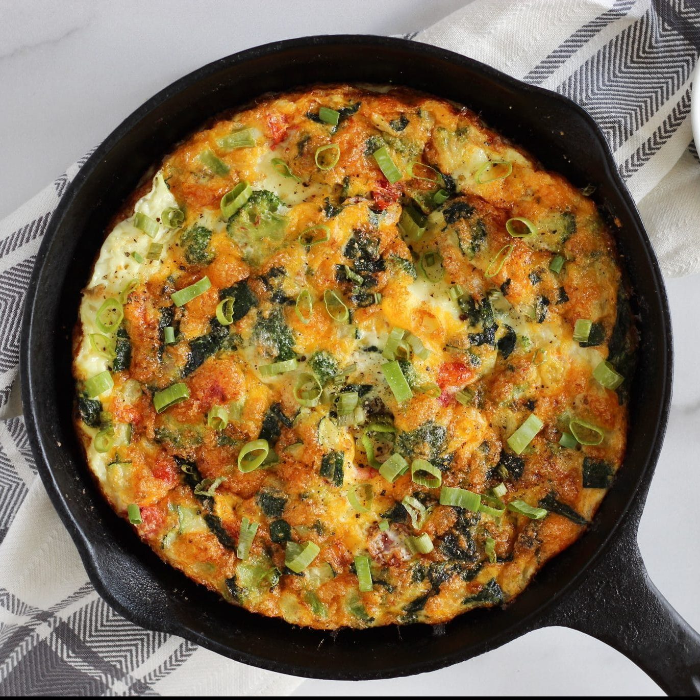 HEART-HEALTHY EGG WHITES FRITTATA