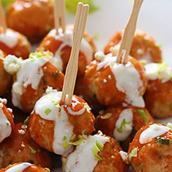 BUFFALO CHICKEN MEATBALL